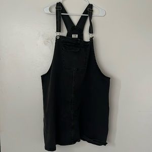 Jean overall dress